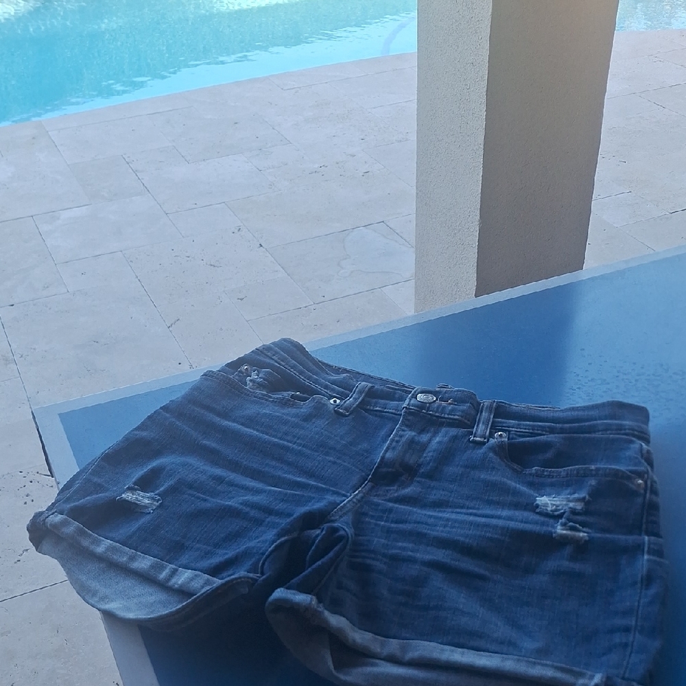 Casual Blue Jean Shorts for Women